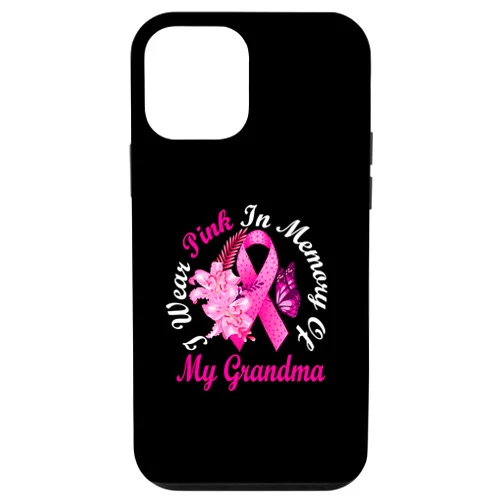 I Wear Pink In Memory Of My Grandma iPhone 12 mini I Wear Pink In Memory Of My Grandma Breast Cancer Awareness Case