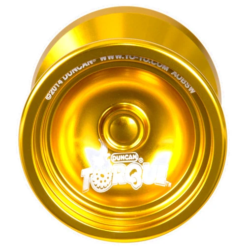 Duncan Toys Torque Yo-Yo [Gold], Unresponsive Pro Level Yo-Yo, Concave Bearing
