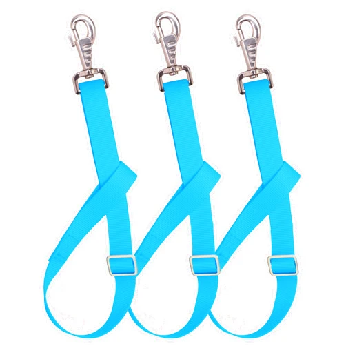 Loaged Adjustable Nylon Bucket Strap （3 Pack）- for Hay Nets, Water Buckets, Hanging Strap,Horse Outdoor Feeders,Heavy Duty Horse Water Feed, 30