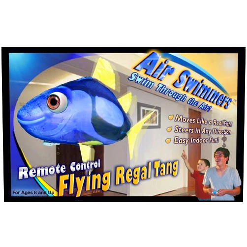 William Mark Air Swimmers Remote Control Flying Regal Tang