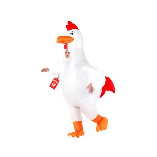 Morph Inflatable Chicken Costume Adult, Blow Up Chicken Costume, Rooster Costumes, Blow Up Costumes for Adults
