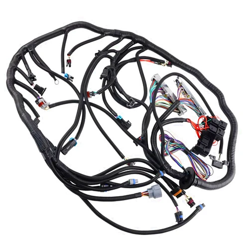 AceRide LS Swap Standalone Harness with 4L60E Transmission, Engine Wiring Harness Compatible with 1997-2006 GM DBC LS1 4.8 5.3 6.0 Vortec Engines Drive by Cable 4L60E
