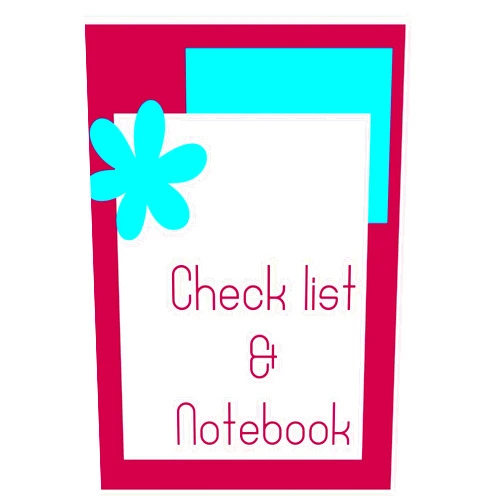 Stephanie Courtco Checklist and notebook (French Edition)