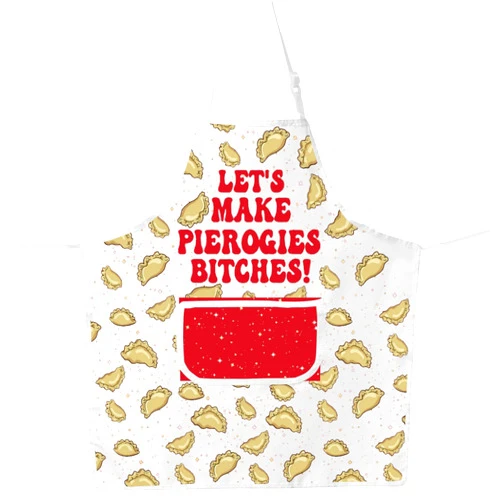 JNIAP Pierogi Apron Pierogi Maker Apron Pierogi Queen Apron Pierogi Lover Gifts Polish Poland Apron Polish Dumplings Gifts