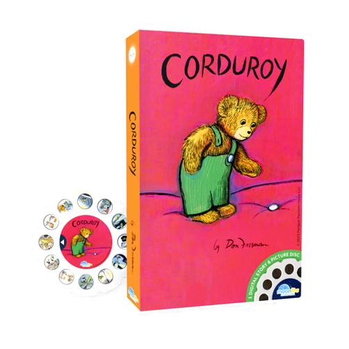 Moonlite Storytime Corduroy Storybook Reel, A Magical Way to Read Together, Digital Story for Projector, Fun Sound Effects, Toddler Early Learning Gifts for Kids Ages 12 Months and Up