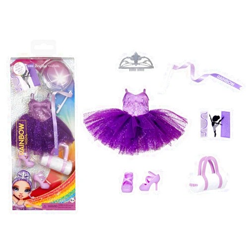 Rainbow High Fashion Pack, Assorted Includes 1 Full Outfit, Shoes, Jewelry and Play Accessories. Which Outfit Will You Get? Mix & Match to Create Tons of Fun Looks. Kids Toy Gift Ages 4-12 Years
