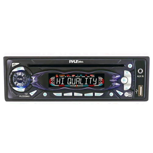 PYLE PLCD29MU AM/FM Receiver Auto Loading CD/MP3 Player with USB Input