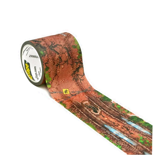 PlayTape Dirt Road Tape for Toy Cars - Sticks to Flat Surfaces, No Residue, 2 in. x 31 ft. Roll