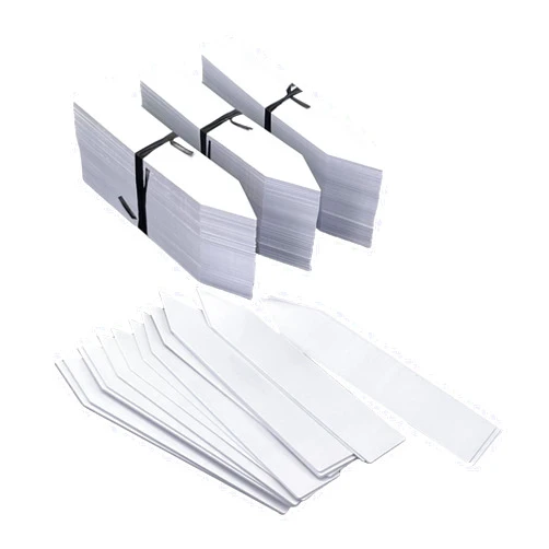 BEAUTOPE 400 Pcs Plant Labels 4 Inch Plastic Plant Name Tags Garden Labels Markers for Outdoor Garden