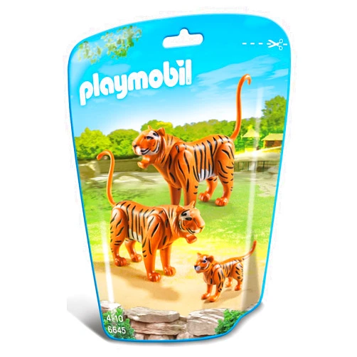 Playmobil Tiger Family Building Kit