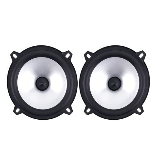 ePathChina® 2pcs 5 Inch 60W 2 Way Coaxial Car Speakers Automobile HiFi Full Range Frequency Sensitivity Power Loudspeaker