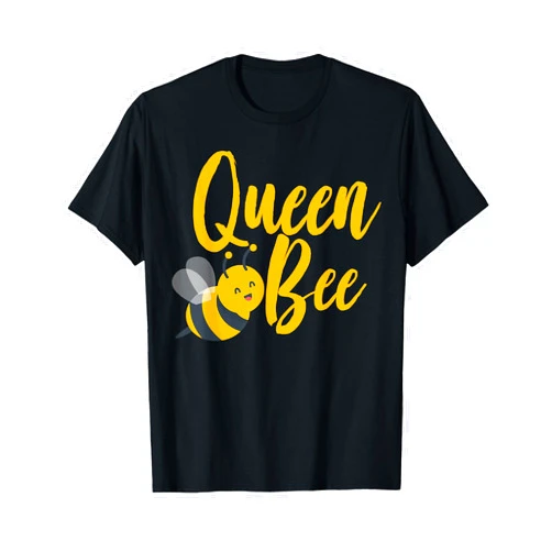 Queen Bee Tees Queen Bee TShirt Beehive Bee Keeping T-Shirt