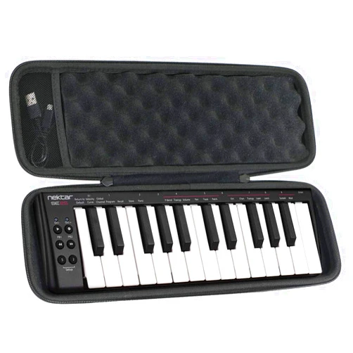 khanka Hard Travel Case Compatible with Nektar, 25-Key Midi Controller (SE25)