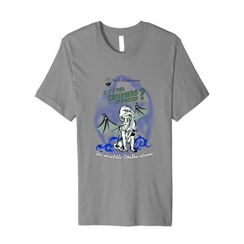 Dynamitfrosch Cthulhu hero - T-Shirt Premium T-Shirt