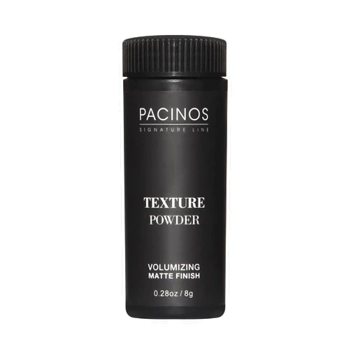Pacinos Texture Powder - Lightweight Root Lifting Powder with Matte Dry Finish for Texture, Volume & Thickness - Shaker Bottle for Easy Hair Styling, 8g