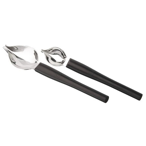 Mercer Culinary Precision Drawing Decorating Spoon Set, Large/Small, Stainless Steel