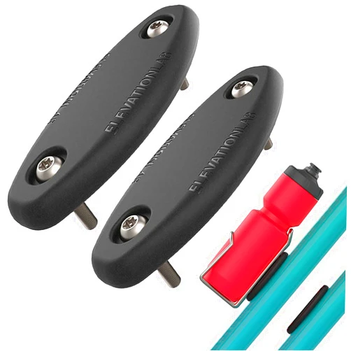 Elevation Lab TagVault™ AirTag Bike Security Mount (2 Pack) - The Waterproof AirTag Bike Holder | Hidden Under Bottle Cage or Alone | Security Screws with Driver
