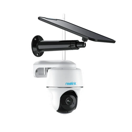 REOLINK Security Camera Wireless Outdoor, Pan Tilt Solar Powered with 2K Night Vision, 2.4/5 GHz Wi-Fi, 2-Way Talk, Compatible with Alexa/Google Assistant for Home Surveillance, Argus PT(Renewed)