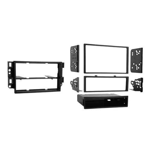 Metra 99-3306 Double DIN or Single DIN Installation Dash Kit for 2007-up Chevrolet Aveo and Pontiac G3 (Black)