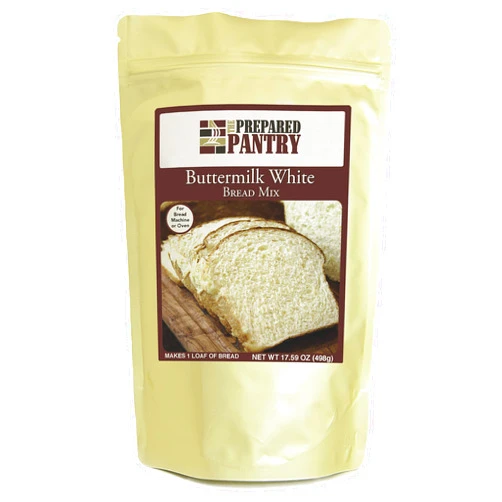 The Prepared Pantry Buttermilk White Bread Mix; Single Pack; For Bread Machine or Oven