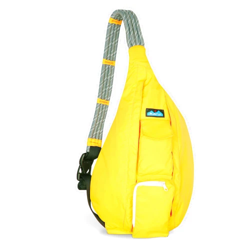 KAVU Original Rope Sack Sling Crossbody Backpack - Mango