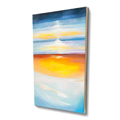 SAQIANG Modern Decor Canvas Art Painting - 100% Hand Painted Wall Art for Painting Living Room 28x20inch Home Decoration Painting (O)
