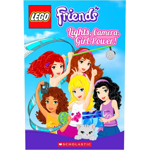 Cathy Hapka,AMEET Studio LEGO Friends: Lights, Camera, Girl Power! (Chapter Book #2)