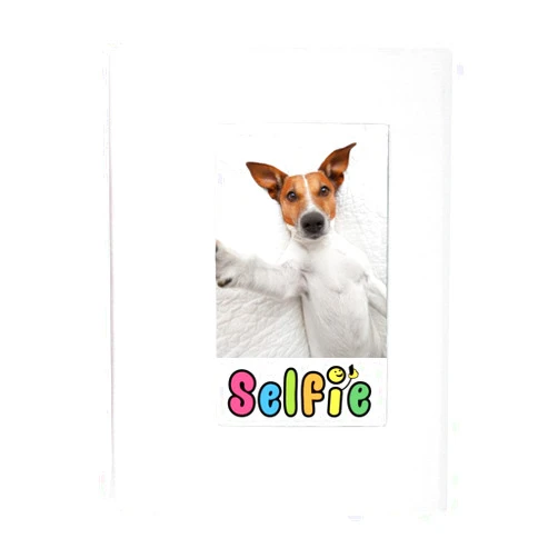Skutr Selfie 2.25 x 3.5-inch Photo Album - Holds 20 Photos (White) for Polaroid PIF-300 Instant & Fuji Instax Mini Film