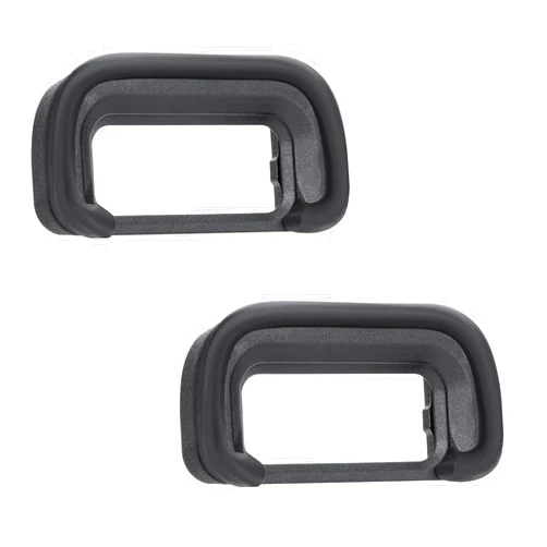 JJC A6700 Eyepiece Eyecup Eye Cup, JJC 2 Pack Eyecup Viewfinder for Sony A6700 Camera, Replaces Sony FDA-EP20 Eyepiece, Soft Silicone Material,360-Degree Rotatable,Protect Viewfinder from Impact & Scratch