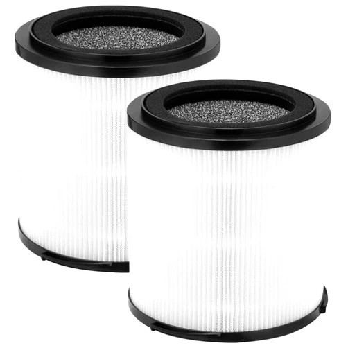 BLUTENET KJ150F-C02 Replacement Filter For SilverOnyx 5-Speed Air Purifier (Large Room500 sq ft), 4 IN 1, H13 True HEPA with High efficiency Activated Carbon and Pre-Filter, 2 Pack