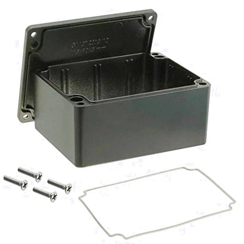 Best Price Square BUD Industries AN-1304-AB IP68 Aluminum Enclosure with Screws 4.53