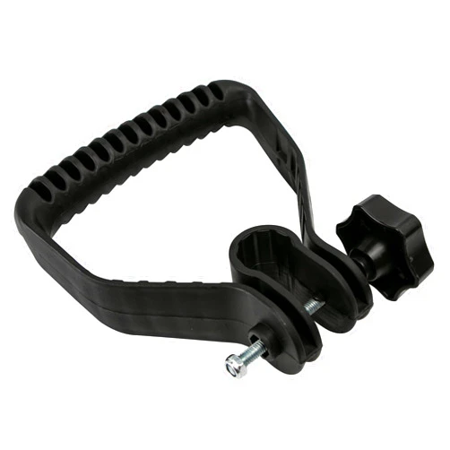 BuleVina Universal Handle Bar: Loop Mounting Hardware Kit for String Trimmer Grip, Replacement for Weedeater Garden Lawn Cutter (Black)