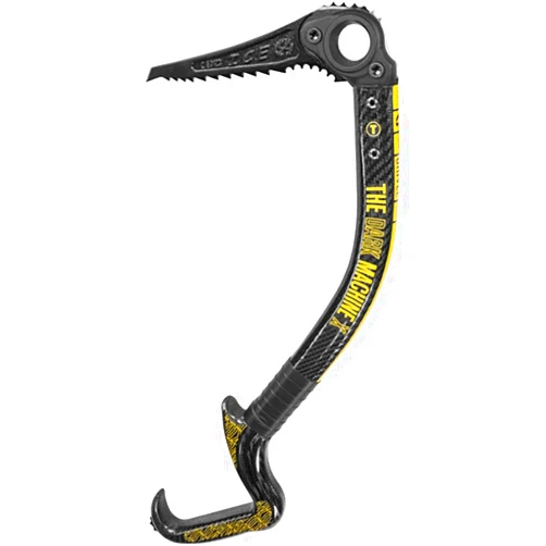 Grivel Dark Machine X Ice Axe, One CoLoler, Total Ice Vario
