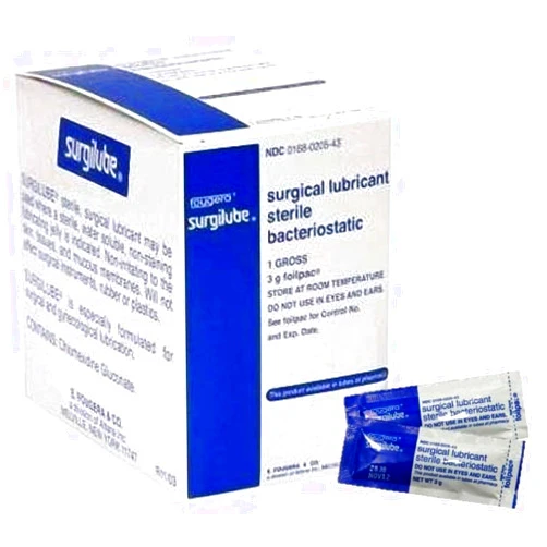 Surgilube - Lubricating Jelly - 5 g - Individual - Packet Sterile - 144/Box