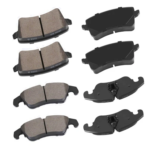 cciyu D1322 D1386 Front Rear Ceramic Brake Pads Kits 8pcs fit For Audi A4, A4 allroad, A4 Quattro, A5, A5 Quattro, allroad, Q5, S4, S5