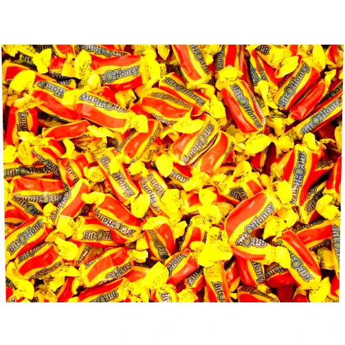 Candy Korner Bit-O-Honey Candy - Mini Bit o Honey 2 Pound ( 32 OZ )