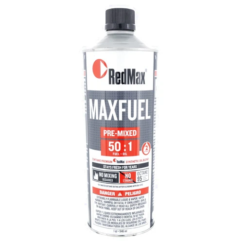 MaxRed RedMax Pre-Mixed 2-Stroke High Octane Fuel & Oil 1 Quart