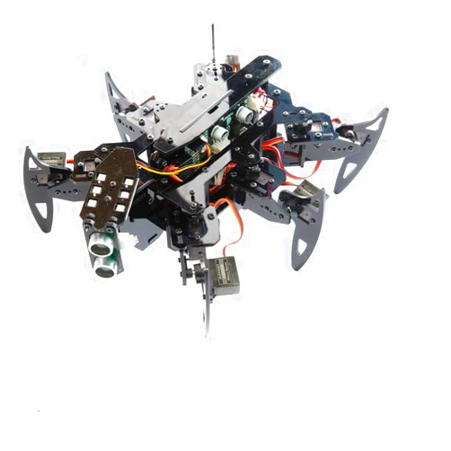 Adeept Hexapod Spider Robot Kit Compatible with Arduino IDE, Spider Walking Crawling Robot, Self-stabilizing Based on MPU6050 Gyro Sensor, STEAM Robotics Kit with PDF Manual