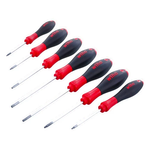 Wiha 36298 Screwdrivers, Torx, Tamper Resistant, 7 Piece