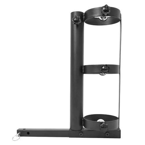 BERPET Oxygen Tank Holder Cane Holder 2-in-1, Mobility Scooter Electric Wheelchair Accessories, Suitable for Scooters & Power Chairs Equipped with 1
