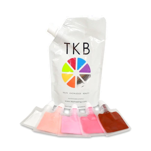 TKB Trading, LLC TKB Lip Gloss Base & Lip Color Kit- Mix Your Own Colors and Lip Gloss, DIY Clear Lip Gloss and Pigmented Lip Liquid Colors