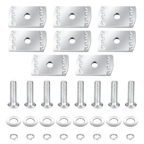 PEUTIER 16pcs Screws Kit for Rhino-Rack Pioneer Rotopax, M6 304 Stainless Steel Machine Screws for Car Bracket 43203 (25mm)