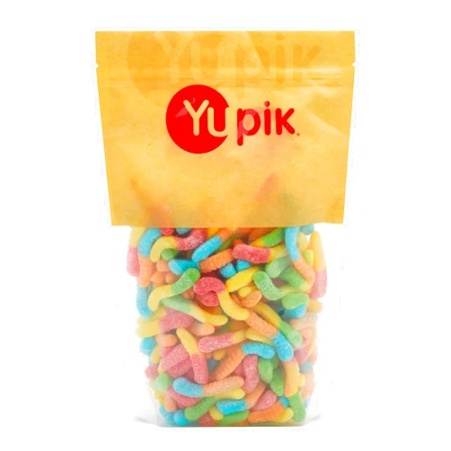 Yupik Gummies, Neon Worms, 2.2 lb