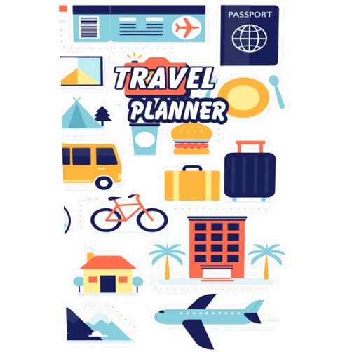 BCS Press publication Travel Planner: Travel Journal with Daily Prompts Unique Questions Packing List Trip Organizer and Planner Compact Minimalist Elegant Simple Design Perfect Gift for the World Traveler and Group Trips