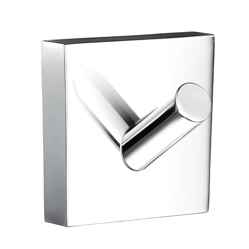 SMEDBO SME, Polished Chrome RK355 Towel Hook Single, 4.5 x 4.5 x 4 cm