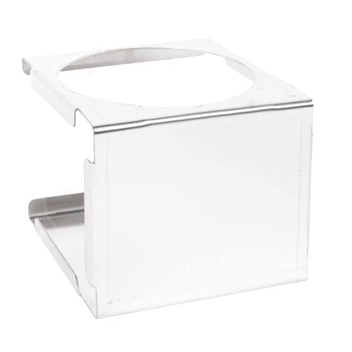HUBERT Plain Stainless Steel Countertop Sanitizer Holder - 4 3/5
