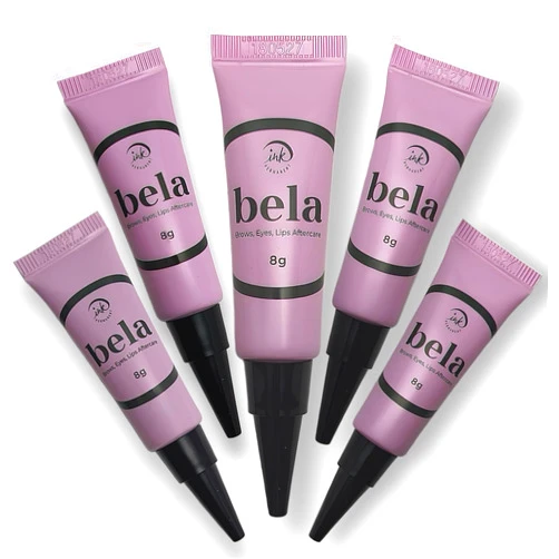 Ink Permanent Bela Microblading Aftercare, PMU and Tattoo Healing Cream Microblading Aftercare Ointment for Tattoo, Brows & Permanent Make Up Procedures | Tattoo Ointment Aftercare | No Smell (5 pack)
