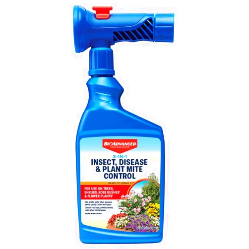 BioAdvanced 3-in-1 Insect, Disease & Plant Mite Control, Ready-to-Spray, 32 FOZ