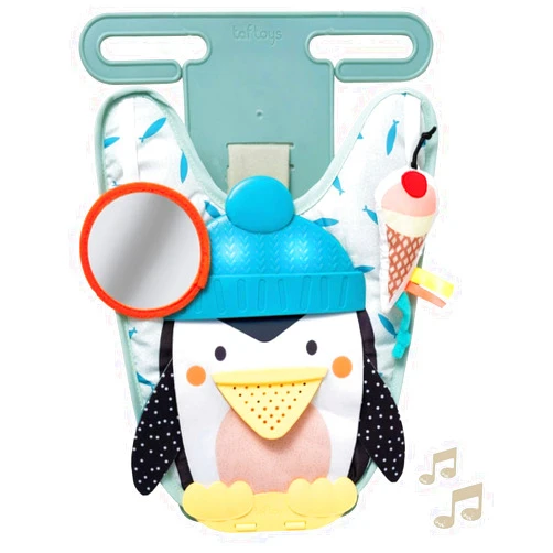 Taf Toys Musical Car Seat Toys for Babies 0-6 Months Baby’s Activity Center Carseat Toys Sensory Soft Car Seat Hanging Toy Baby Mirror for Baby Infant 0-6-12 Months, Sensory Gift