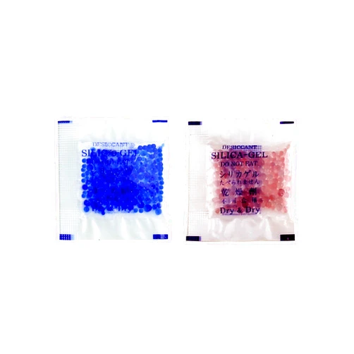 Dry & Dry 1 Gram [50 Packets] Blue Indicating(Blue to Pink) Silica Gel Packets Desiccants Silica Gel Packets - Rechargeable Silica Packets, Silica Gel, Silica Gel Packs